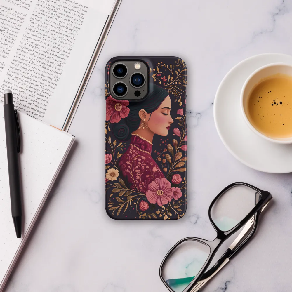 Portrait of Serenity | Phone Case |  13 Pro Max | Snap Case | Matte