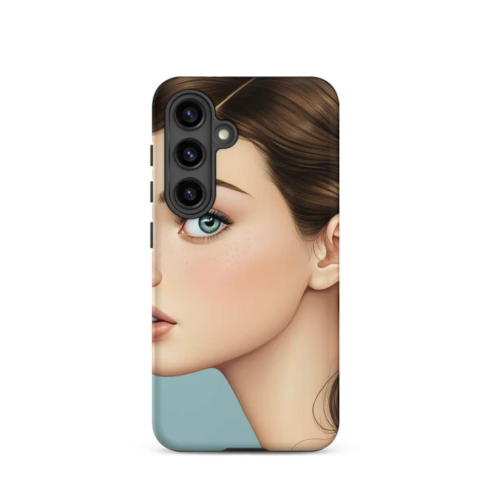 Captivating Gaze: A Modern Portrait