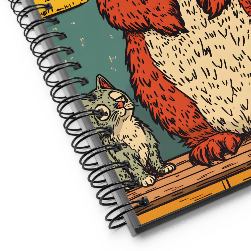 Playful Companions | Spiral Notebook