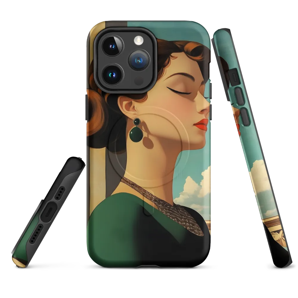 Elegance in Art Deco: A Portrait of Grace