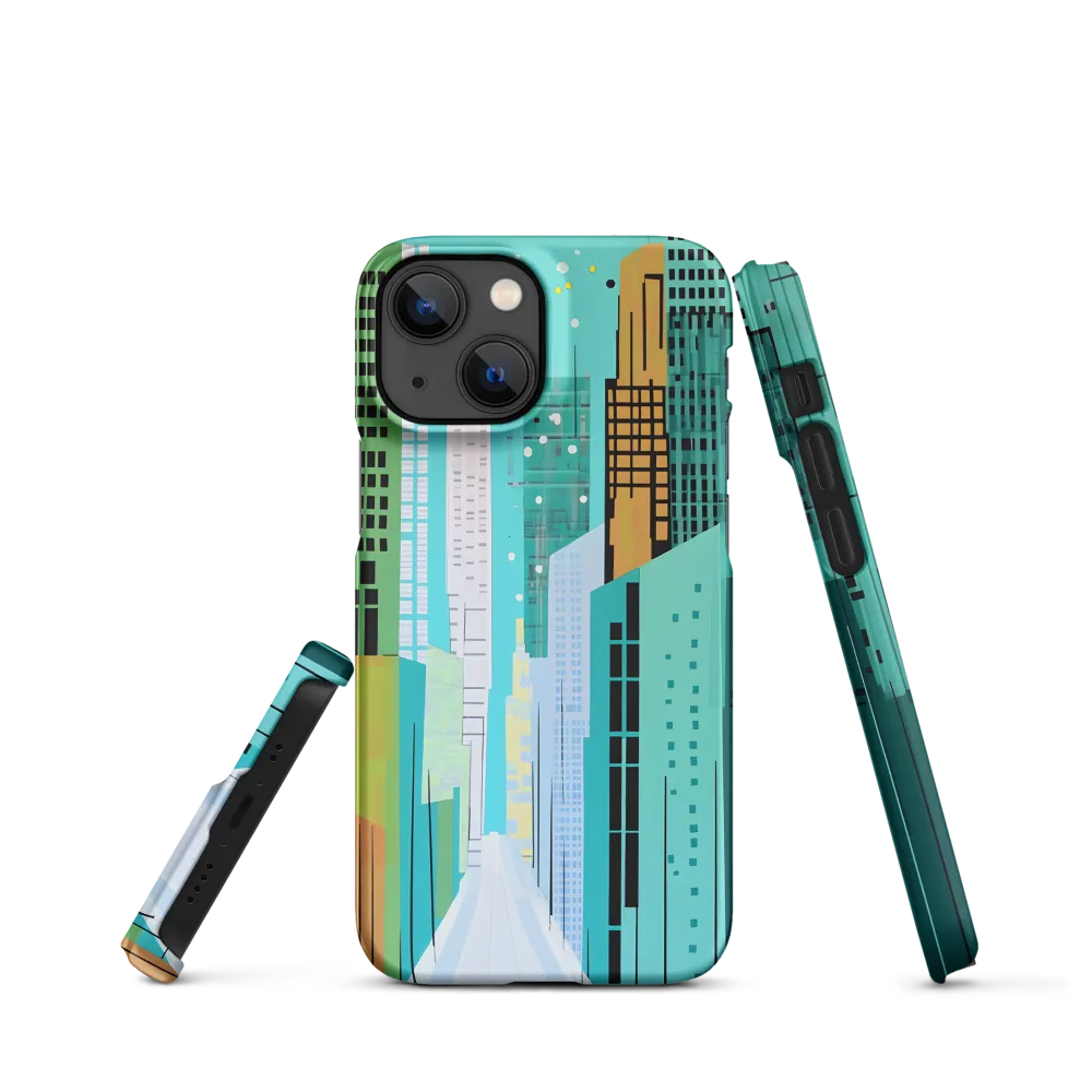Urban Symphony in Turquoise