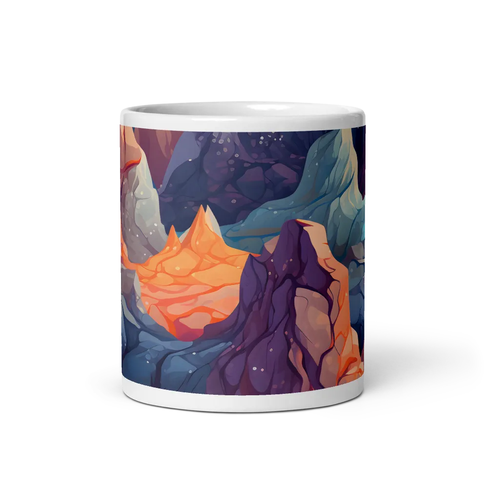 Mystical Peaks of Imagination | Mug with White inside | 11 oz