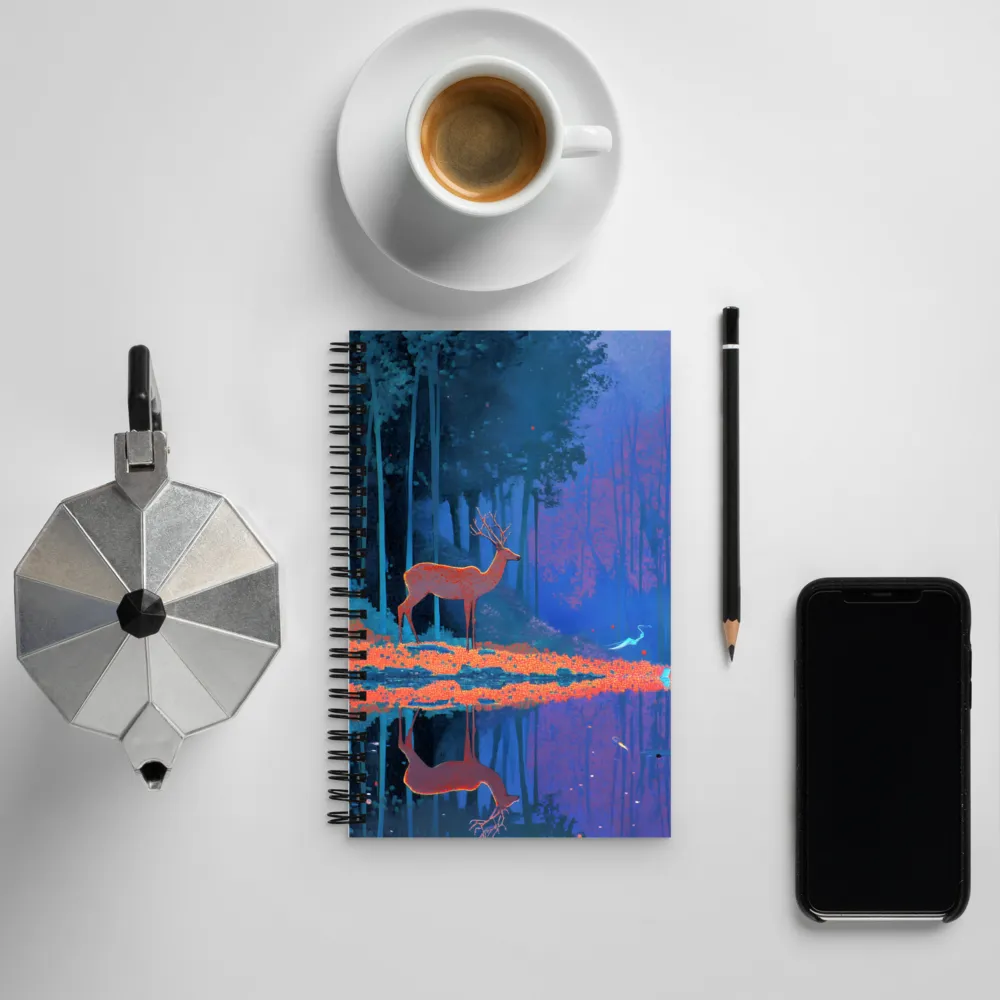 Reflections of Tranquility | Spiral Notebook