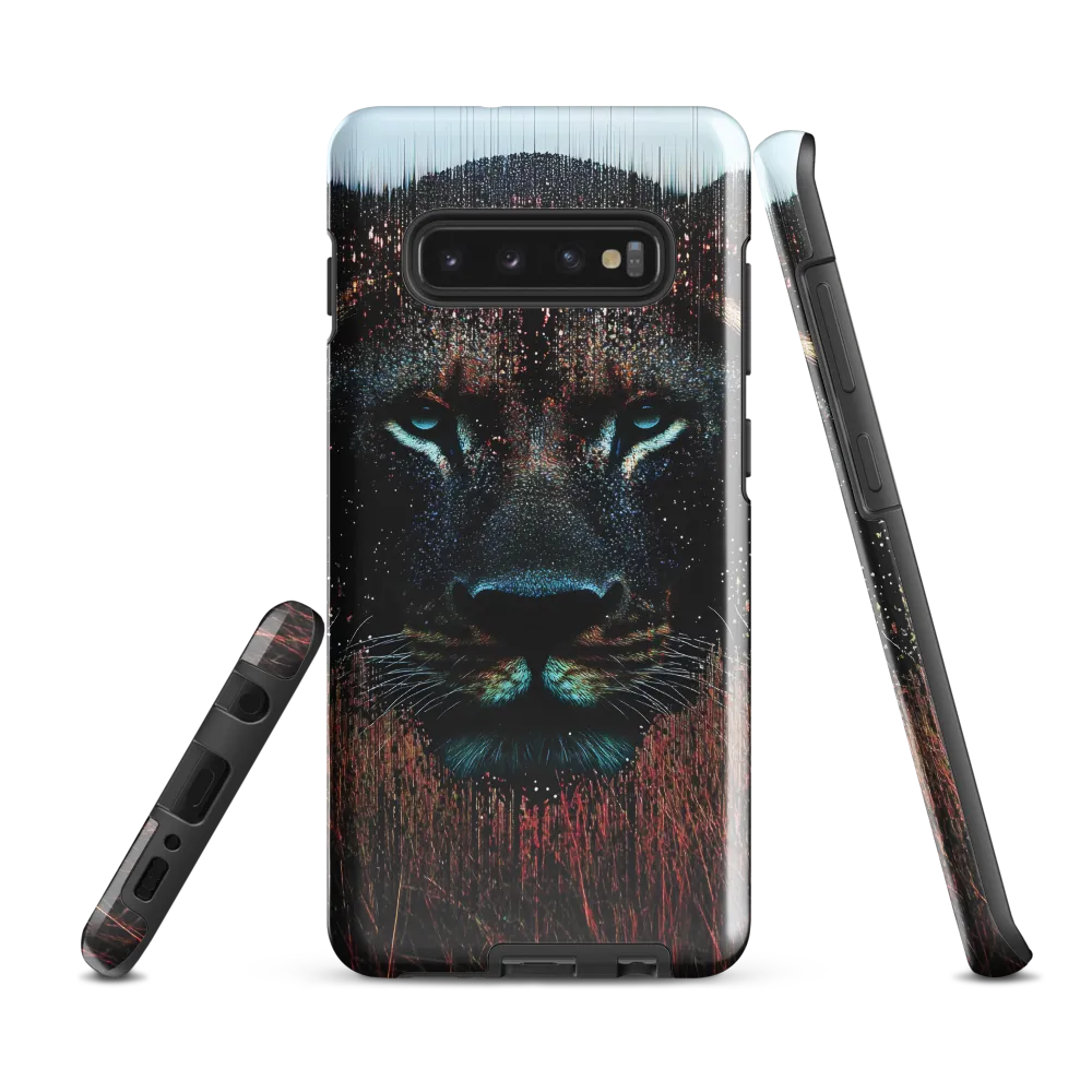 Mystical Majesty of the Lion | Phone Case |  S10 Plus | Tough Case | Glossy