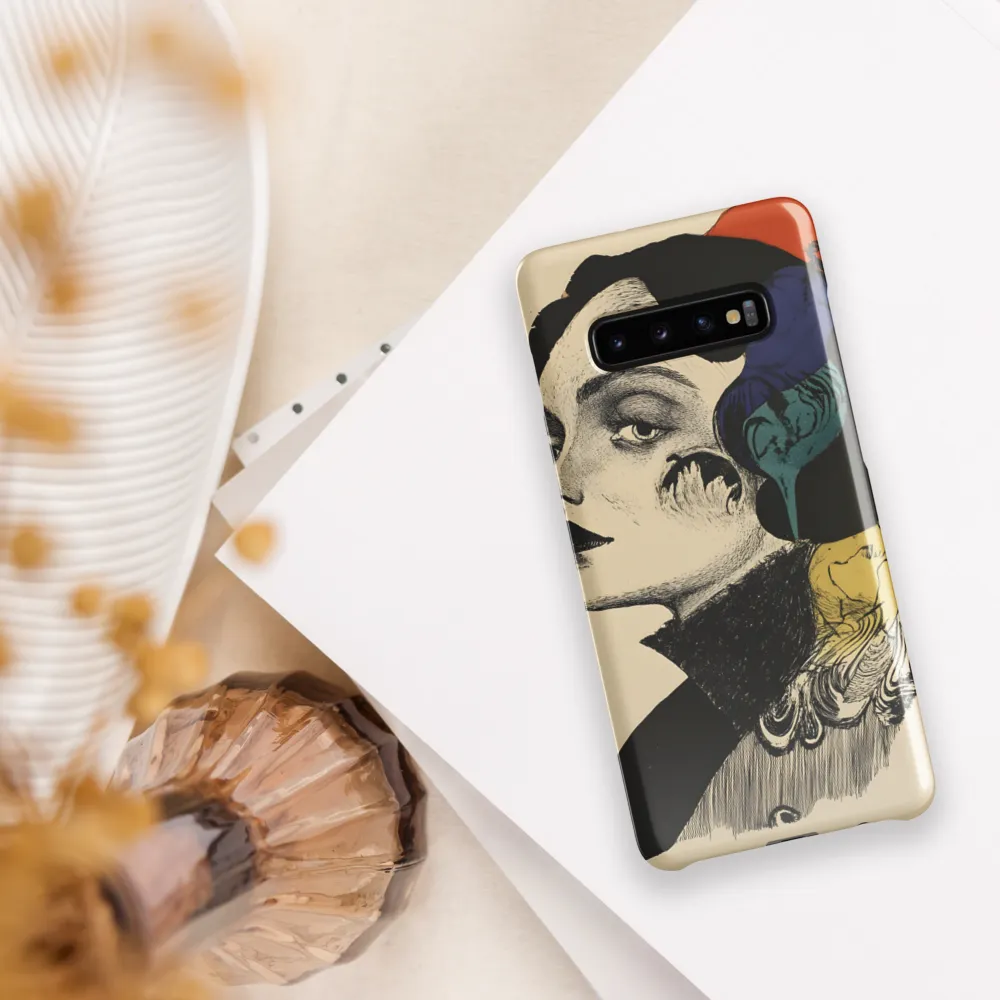 Enigmatic Elegance | Phone Case |  S10 Plus | Snap Case | Glossy