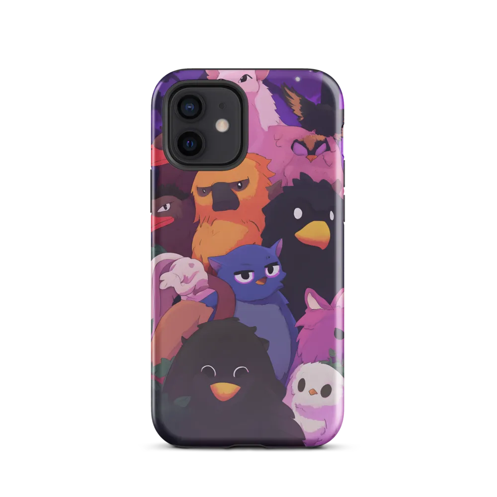 Whimsical Avian Gathering
