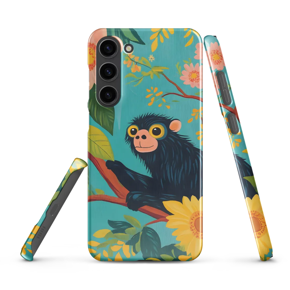 Joyful Encounter in a Floral Paradise