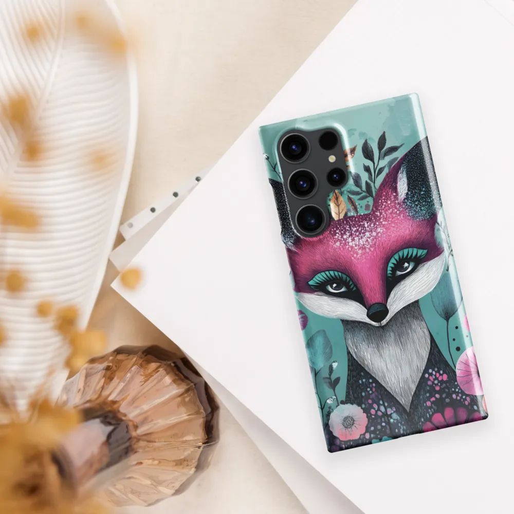 Whimsical Fox Among Blossoms