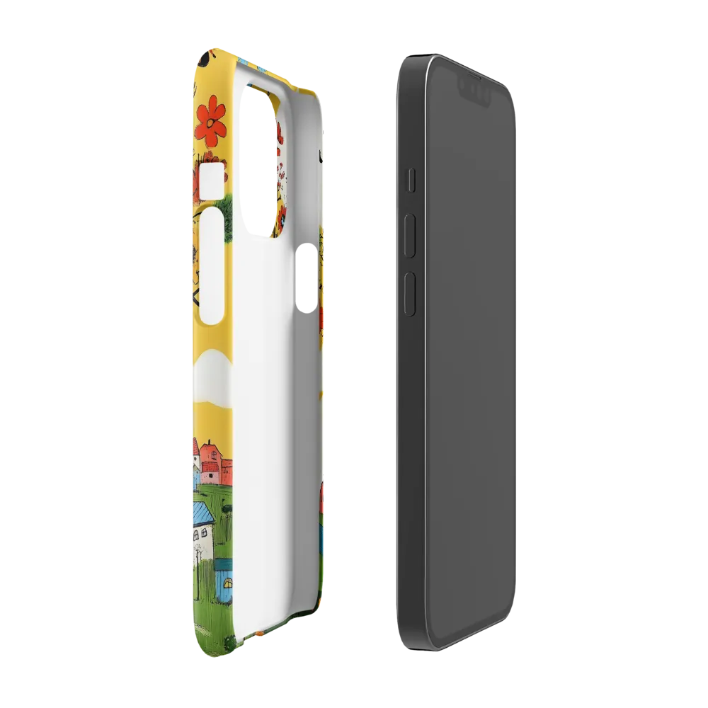 Whimsical Blooms of Life | Phone Case |  13 Pro | Snap Case | Glossy
