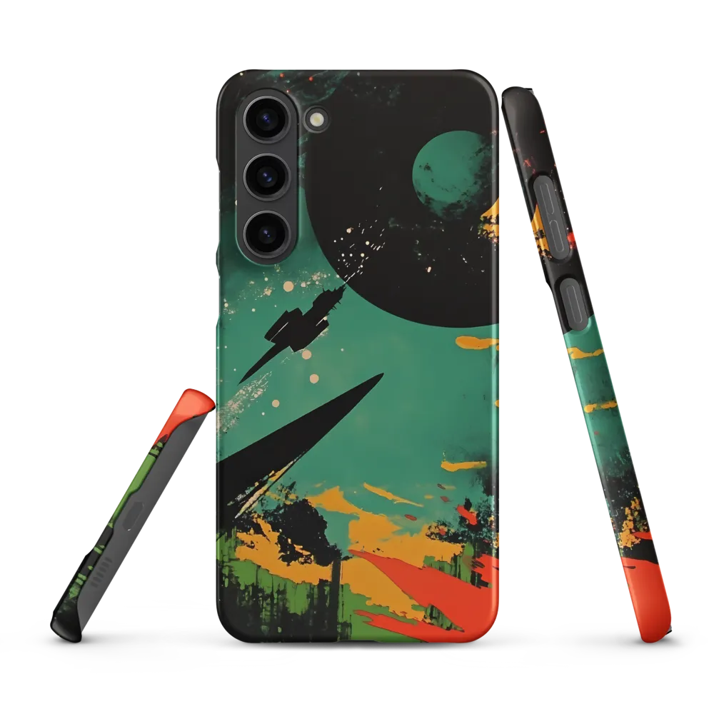 Journey Through the Cosmic Canvas | Phone Case |  S23 Plus | Snap Case | Matte