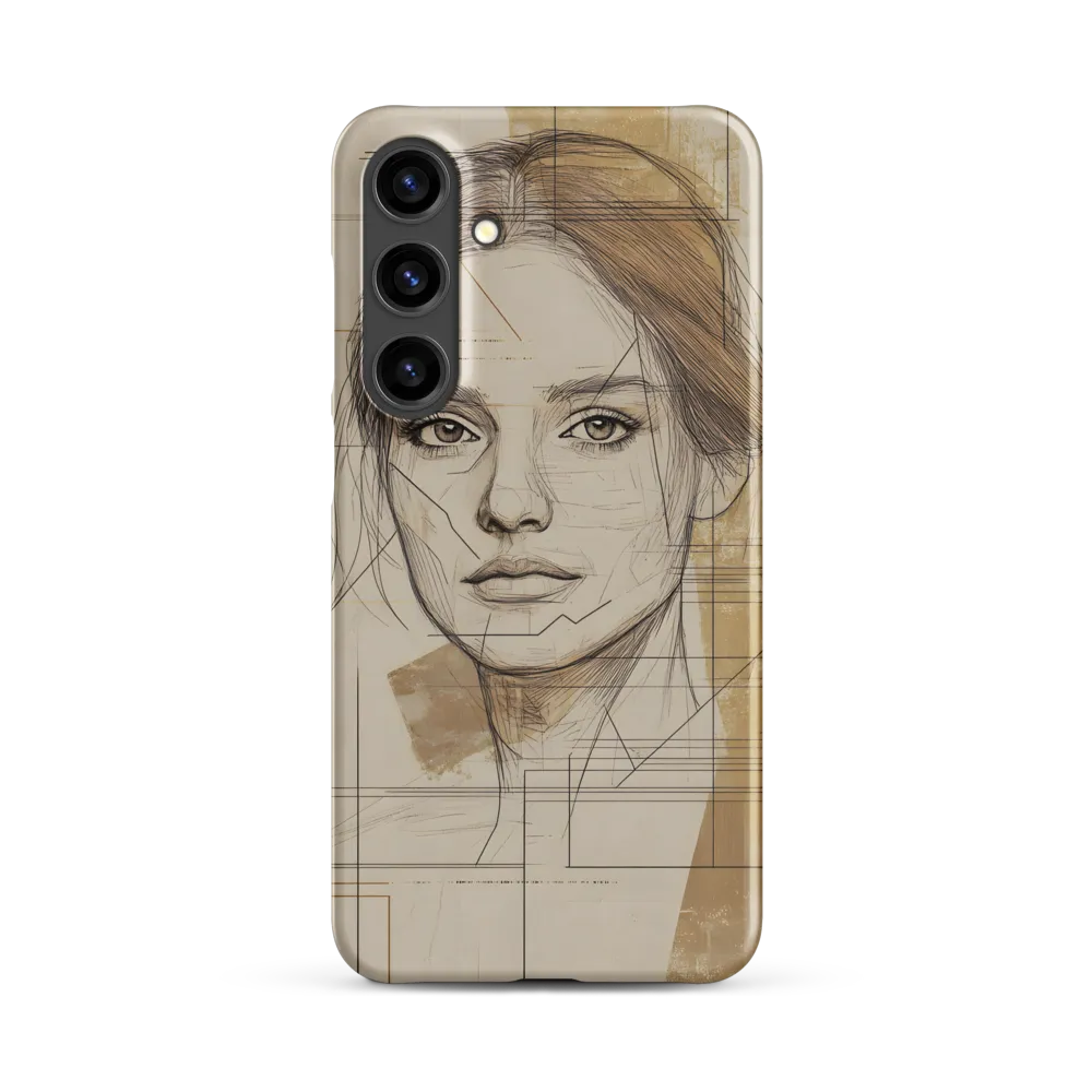 Geometric Elegance: A Modern Portrait