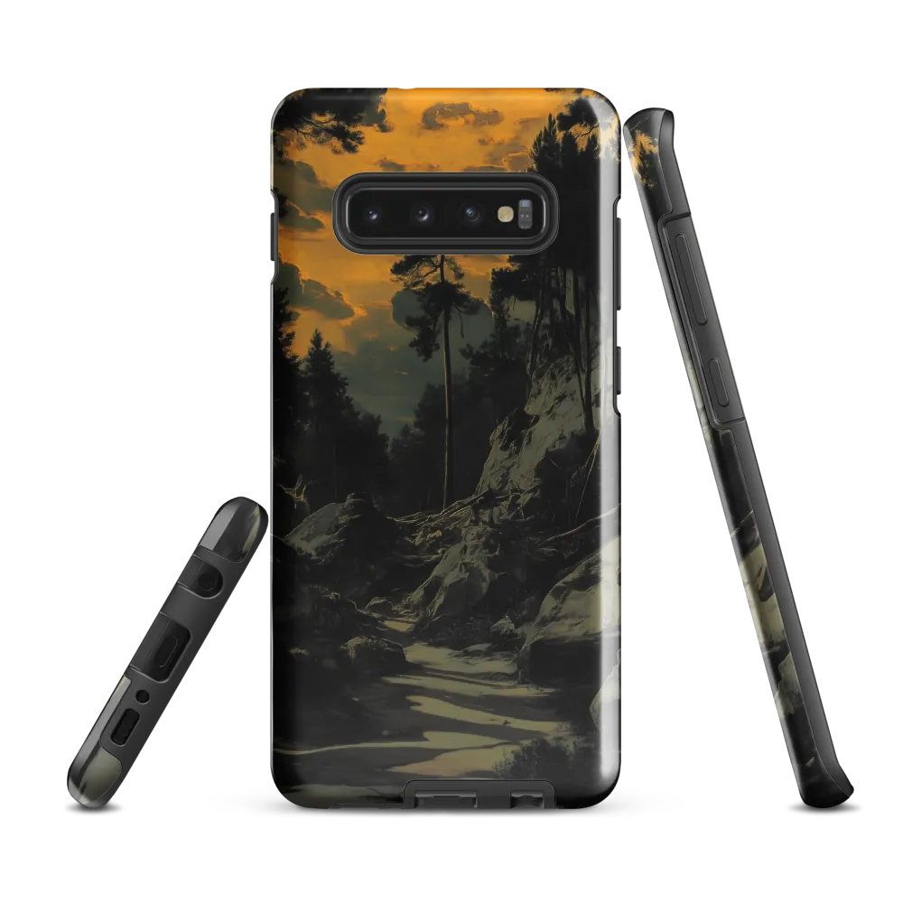 Golden Serenity in the Wilderness | Phone Case |  S10 Plus | Tough Case | Glossy