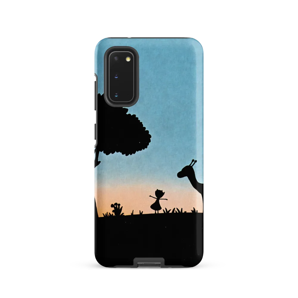 Curiosity in the Silhouette | Phone Case |  S20 | Tough Case | Matte