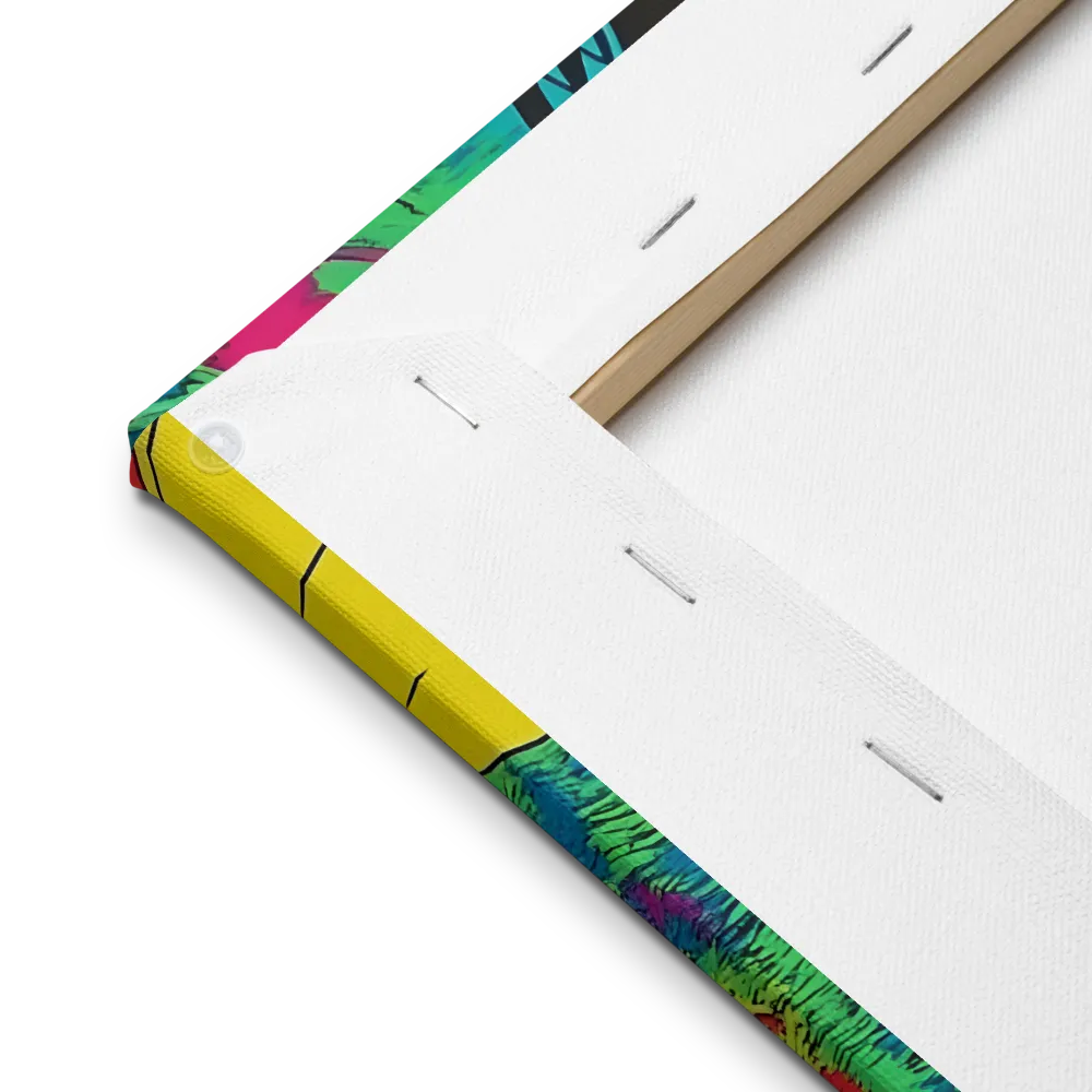 Whimsical Encounter | Thin Canvas | 12″×12″