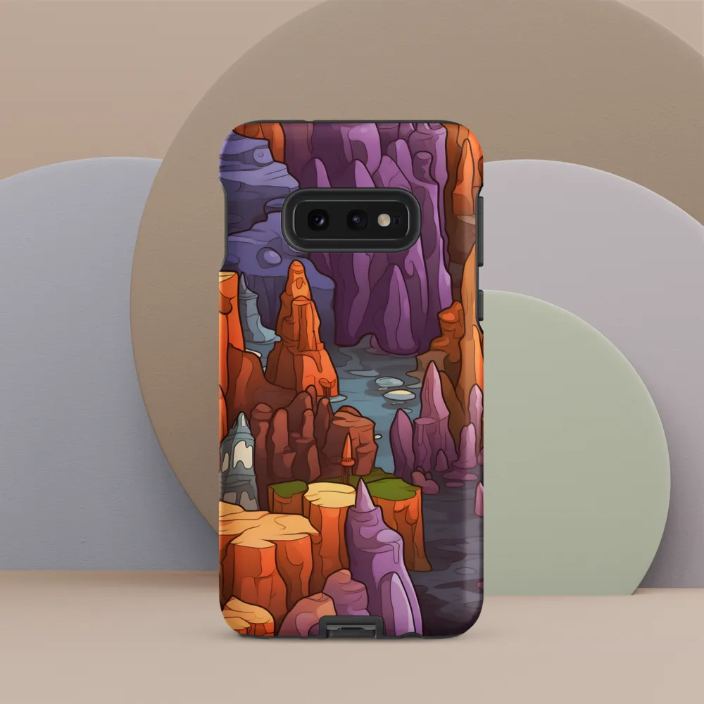 Vibrant Rockscape: A Digital Odyssey