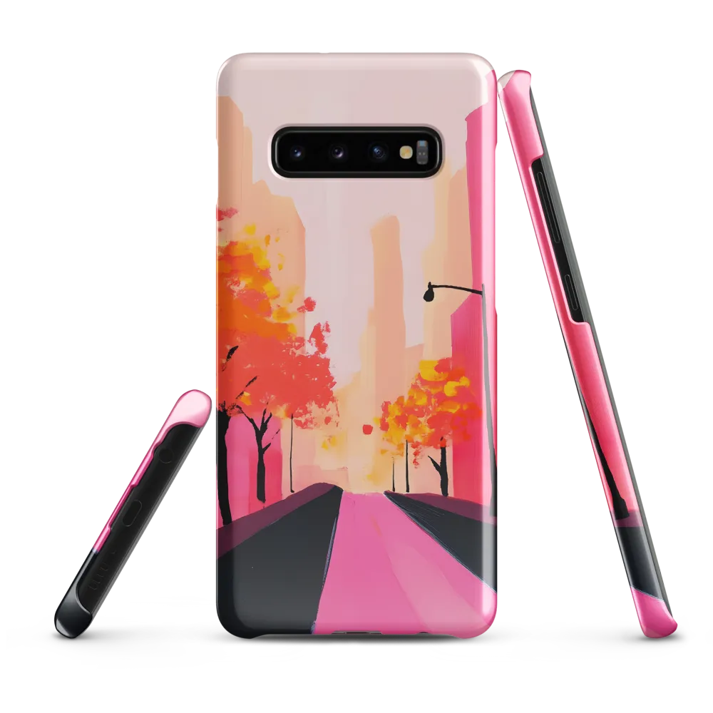 Autumn Serenity in the City | Phone Case |  S10 Plus | Snap Case | Glossy