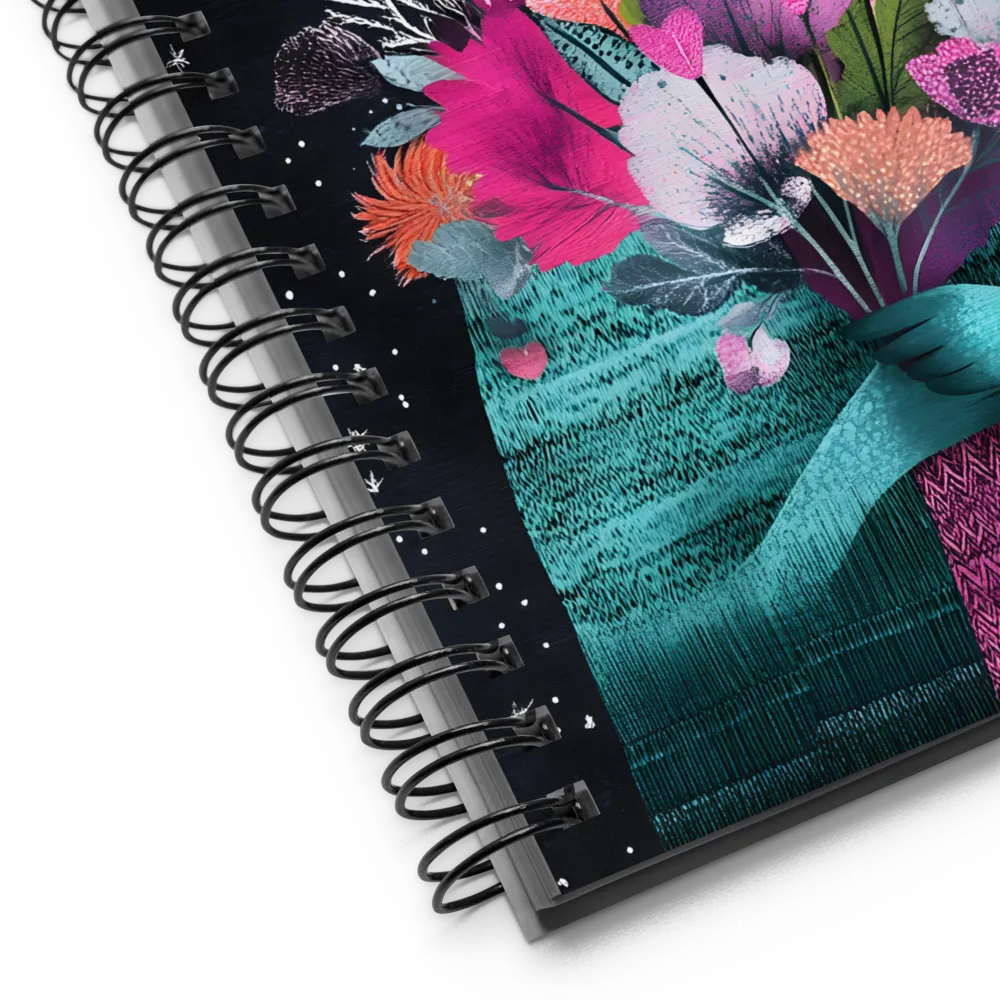 Whispers of Flora | Spiral Notebook