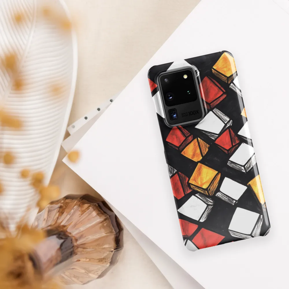 Dynamic Blocks | Phone Case |  S20 Ultra | Snap Case | Glossy