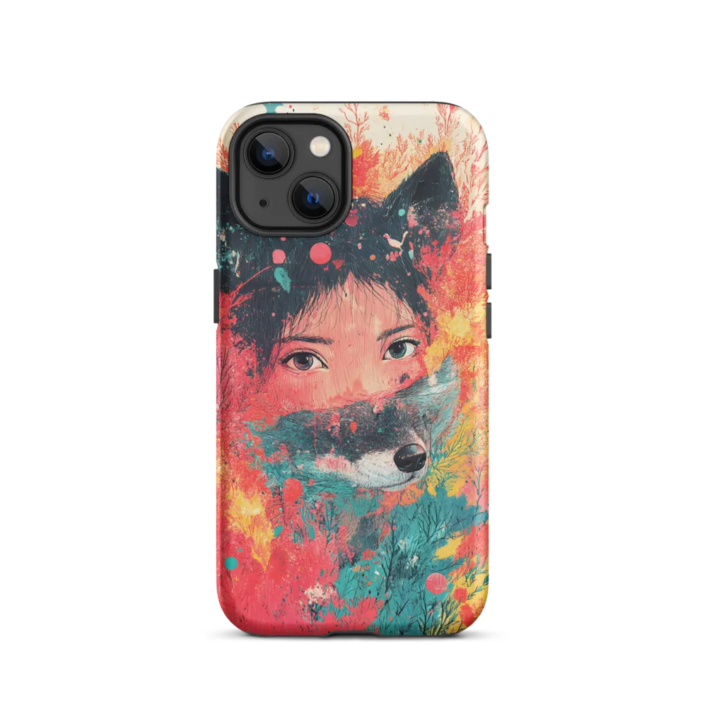 Harmony of Spirit: Girl and Wolf