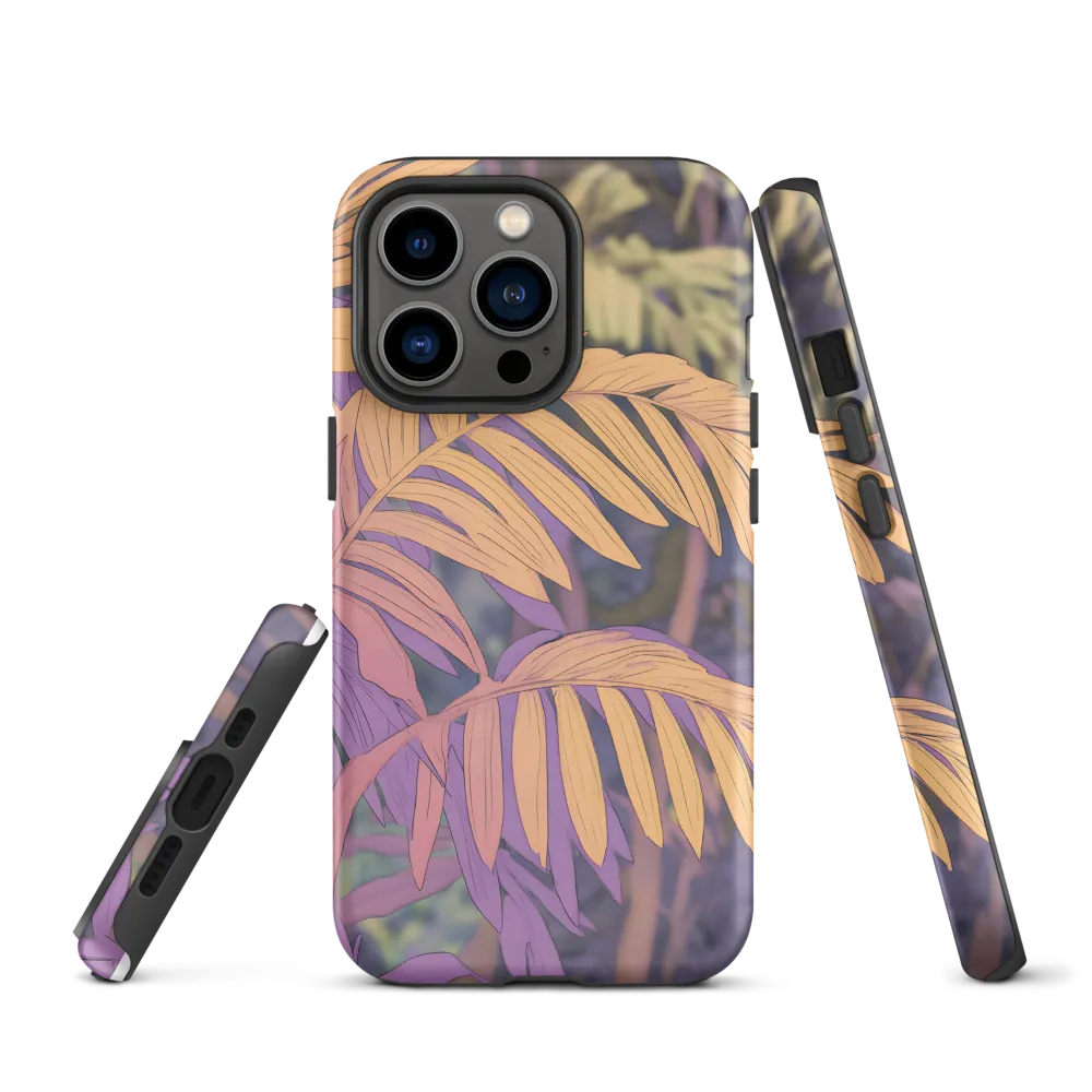 Harmonious Leaves in Digital Twilight