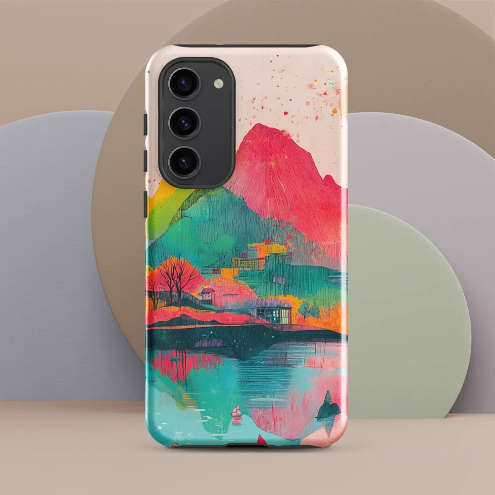 Vibrant Serenity: A Surreal Landscape