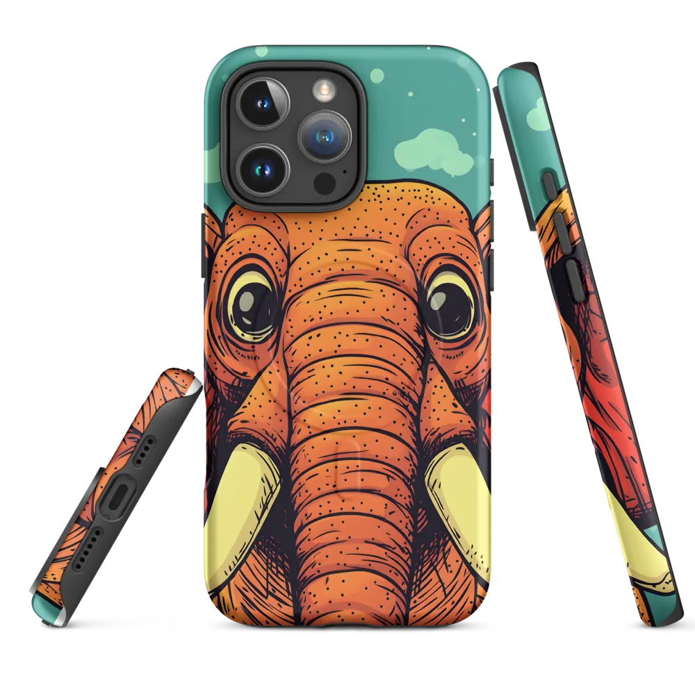 Whimsical Majesty: The Playful Elephant