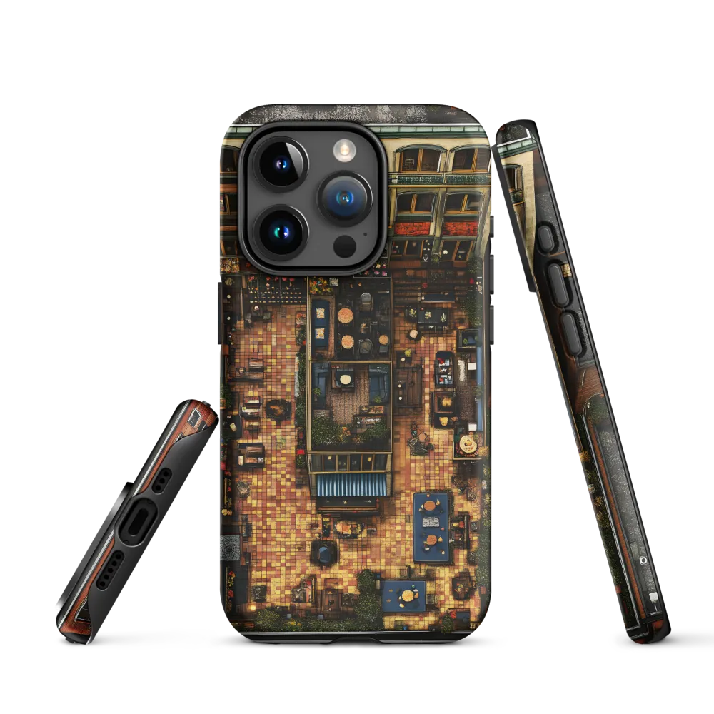 Urban Rooftop Retreat | Phone Case |  15 Pro | Tough Case | Matte