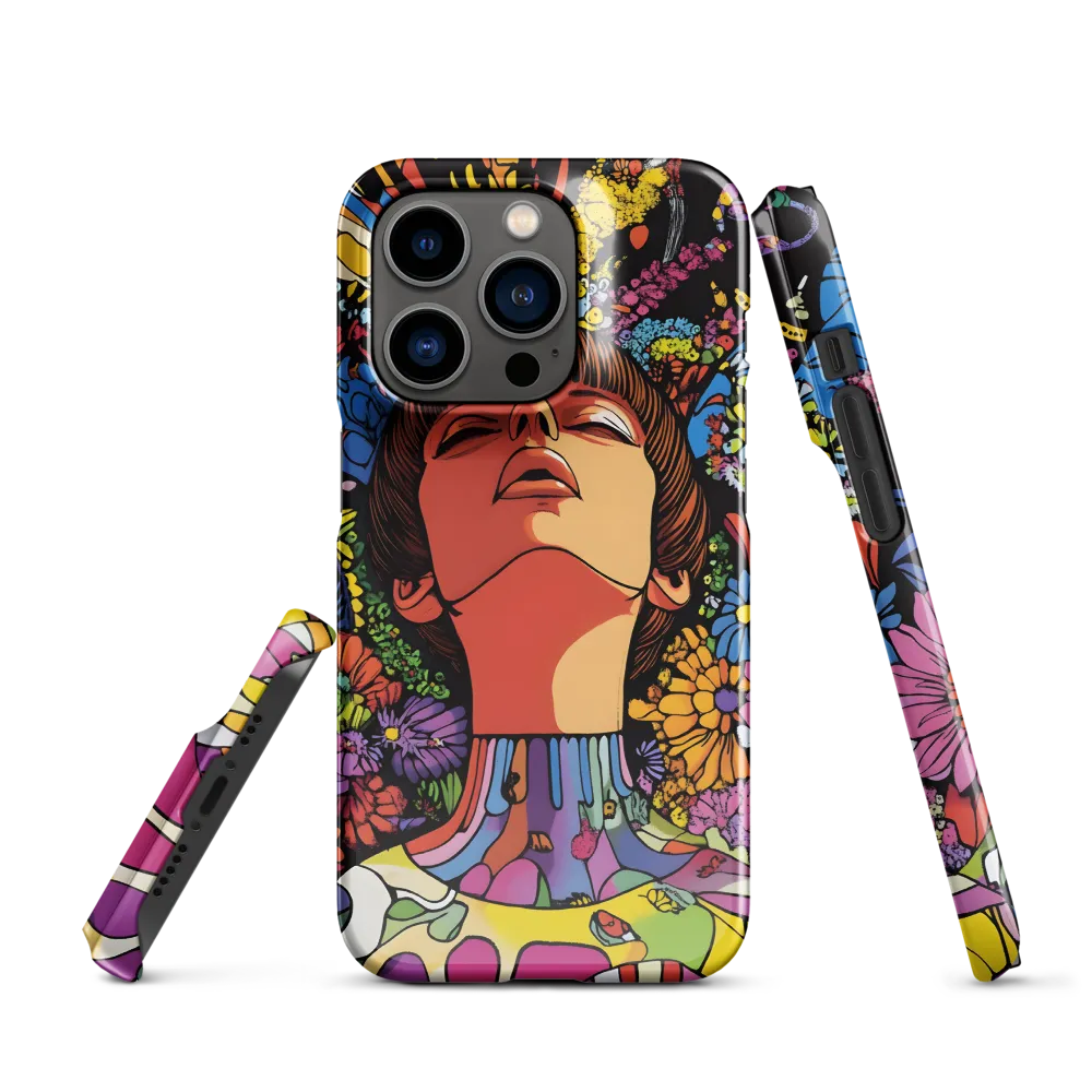 Vibrant Ecstasy: A Psychedelic Portrait