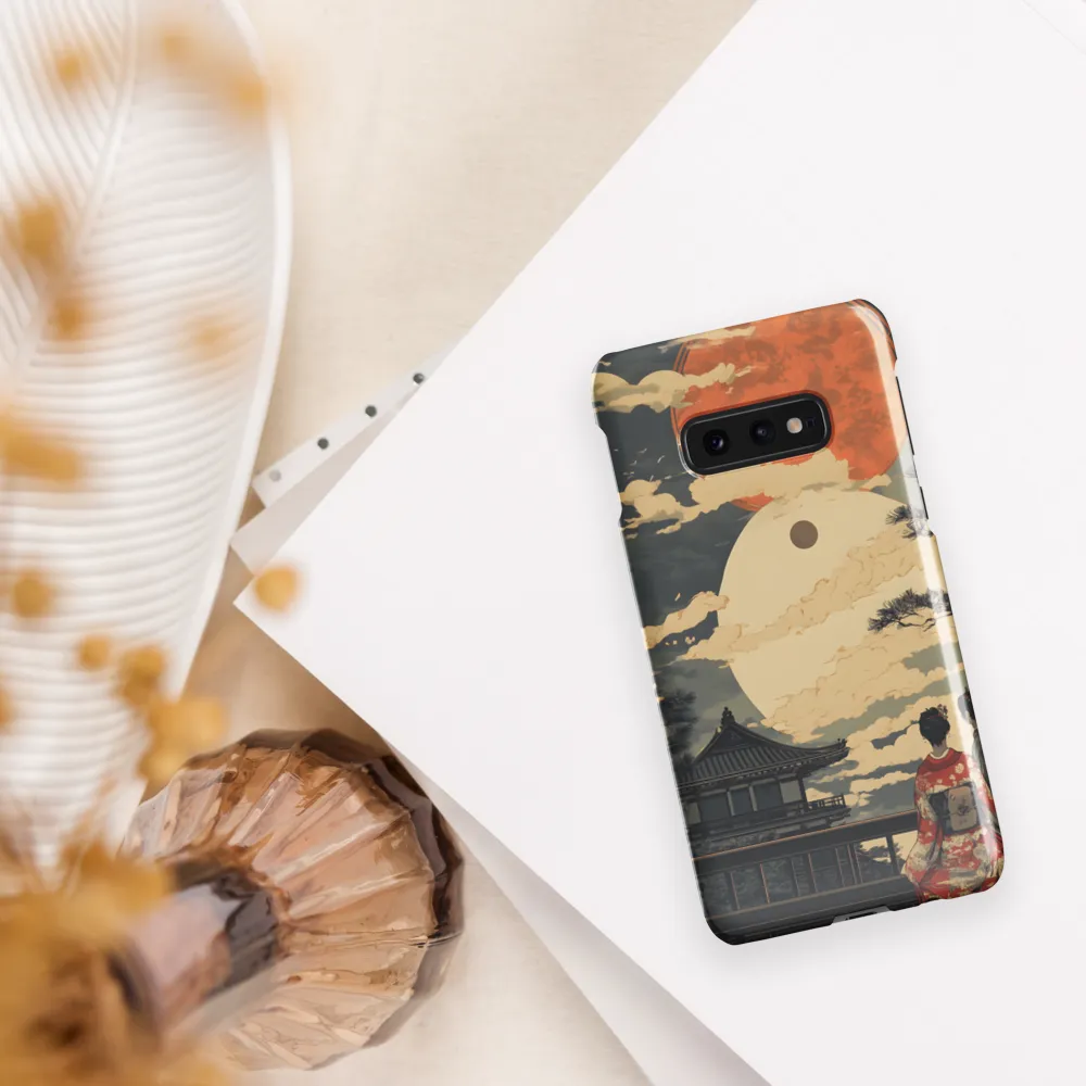 Under the Embrace of the Moon | Phone Case |  S10e | Snap Case | Glossy