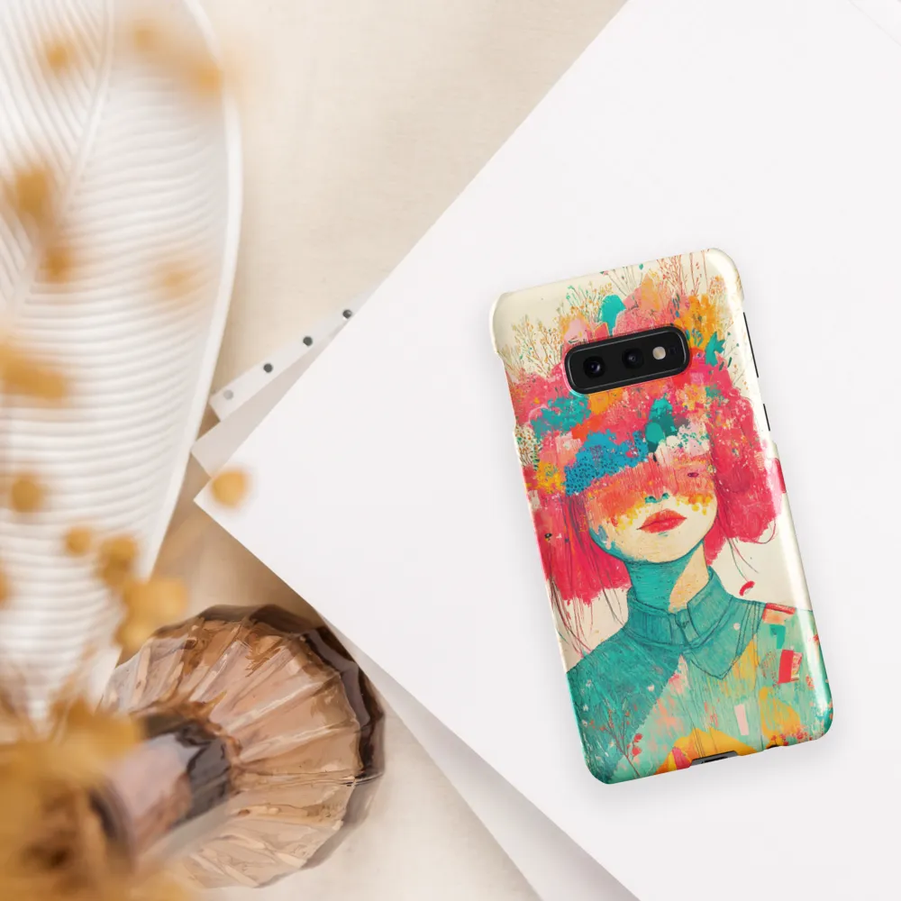 Whimsical Floral Portrait