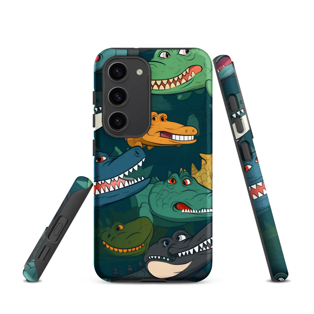 Cheerful Crocodilian Parade