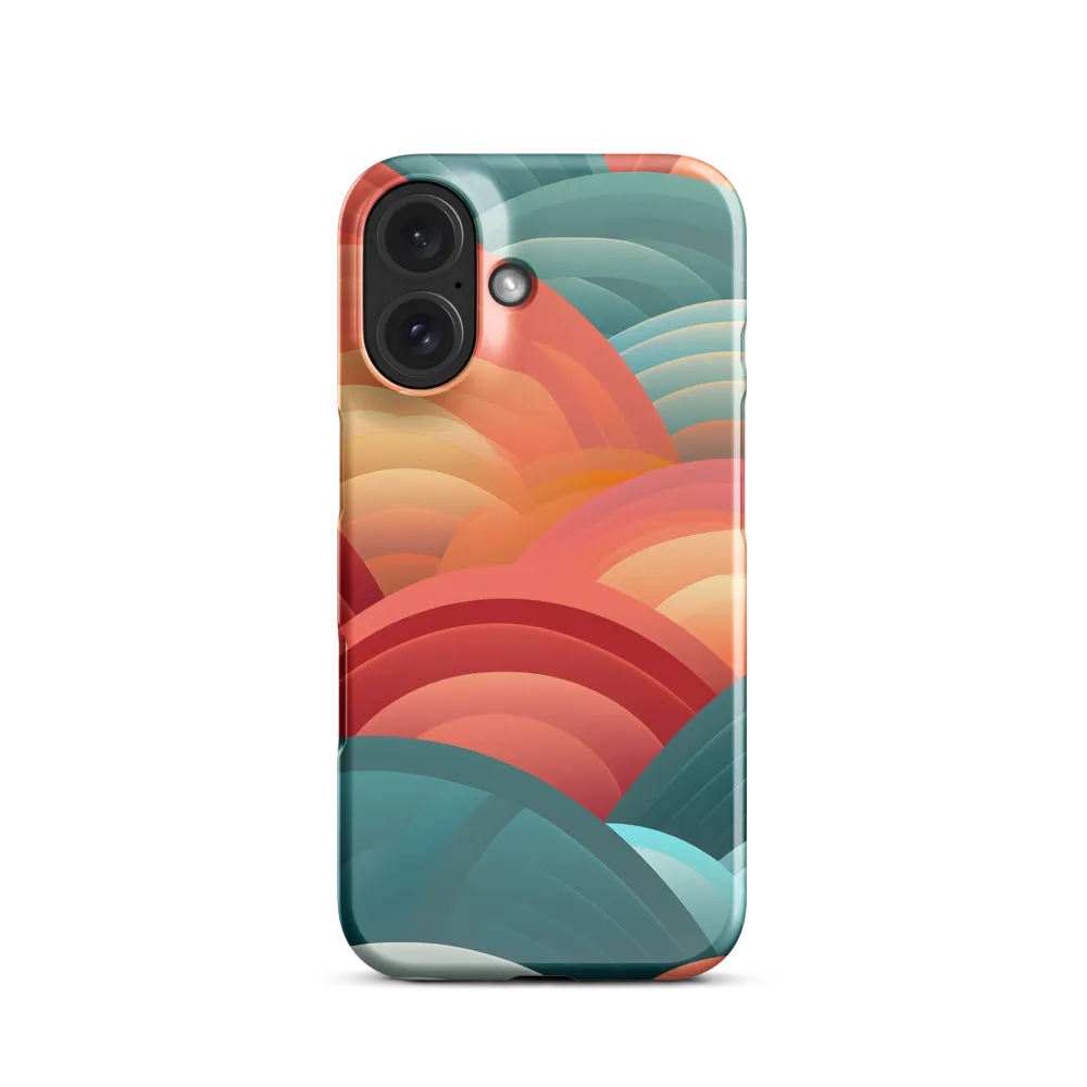 Rhythms of the Waves | Phone Case |  16 | Snap Case | Glossy