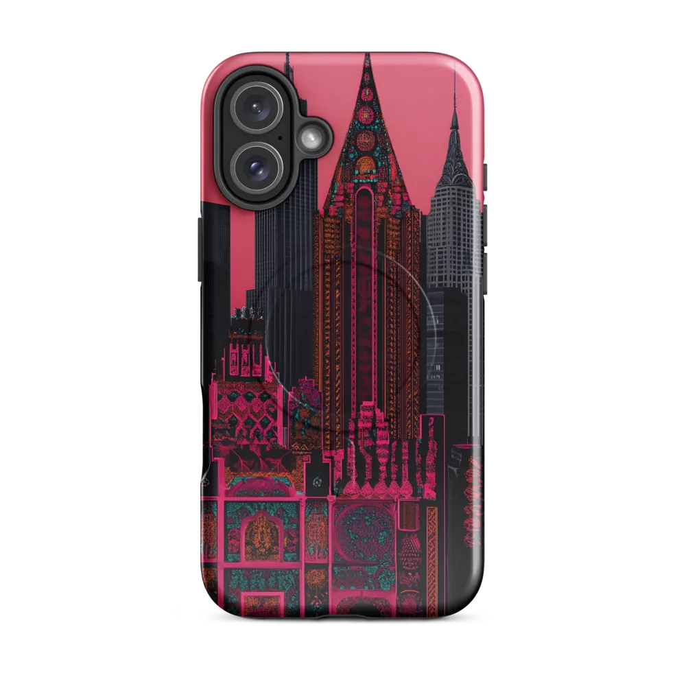 Urban Vibrance: A Digital Exploration of Skyscrapers