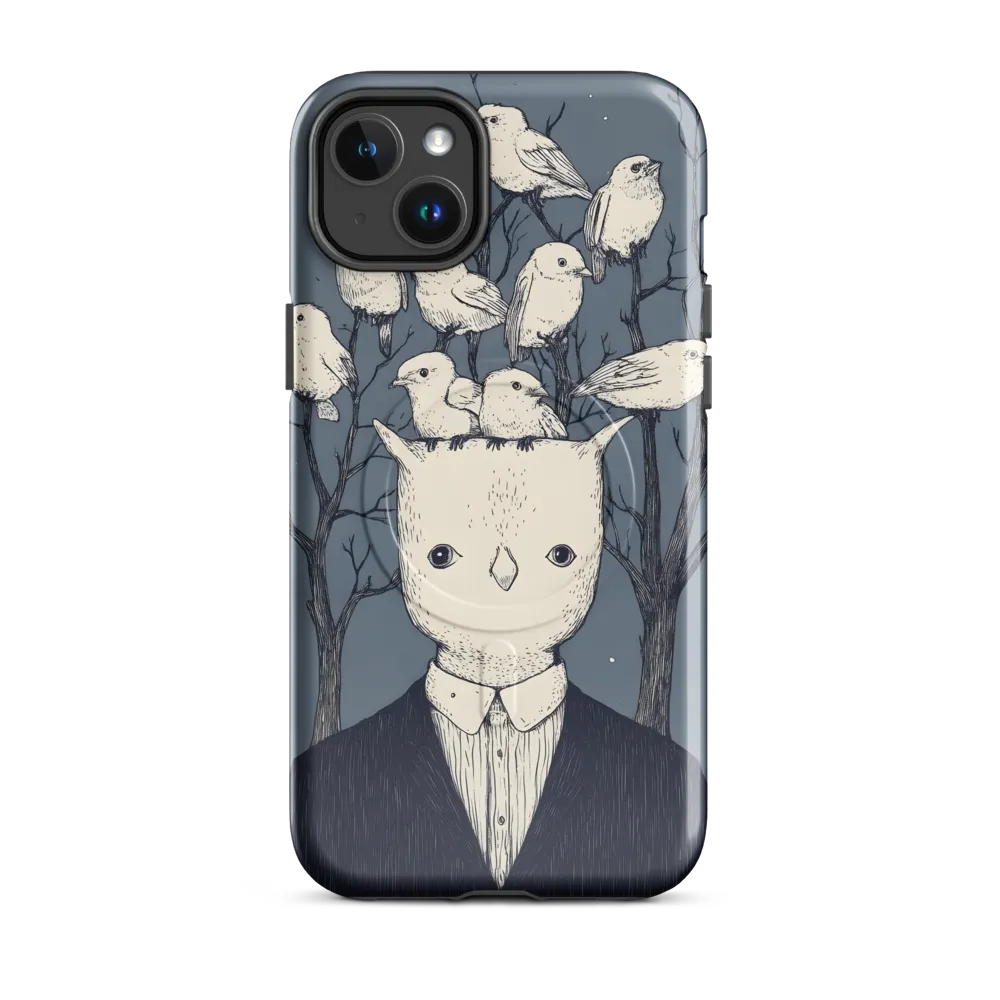 Whispers of the Avian Mind | Phone Case |  14 Plus | MagSafe® Tough Case | Glossy