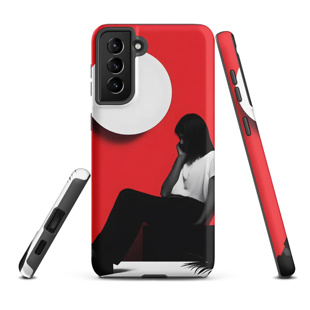 Contemplation in Red