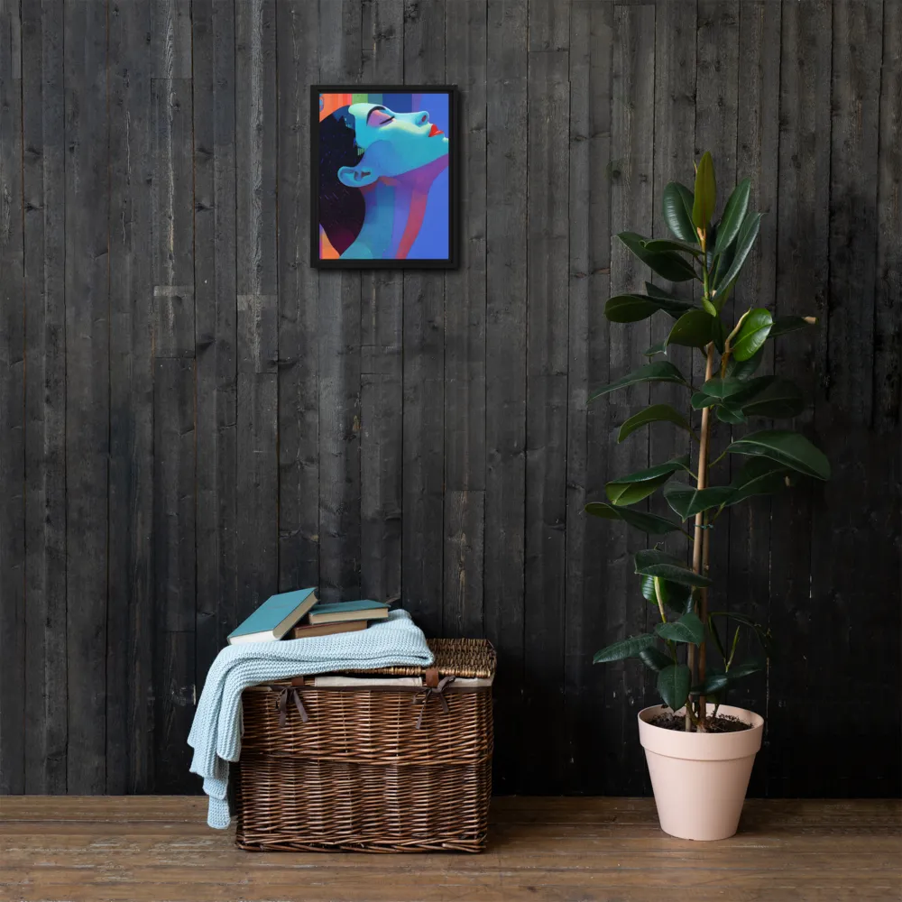 Ethereal Reverie | Canvas with Black Frame | 11″×14″