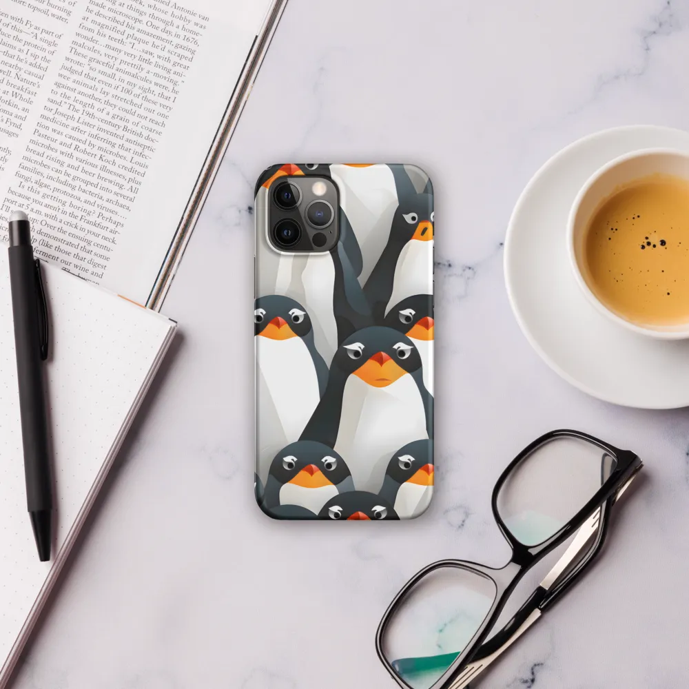 Penguin Parade | Phone Case |  12 Pro | Snap Case | Matte