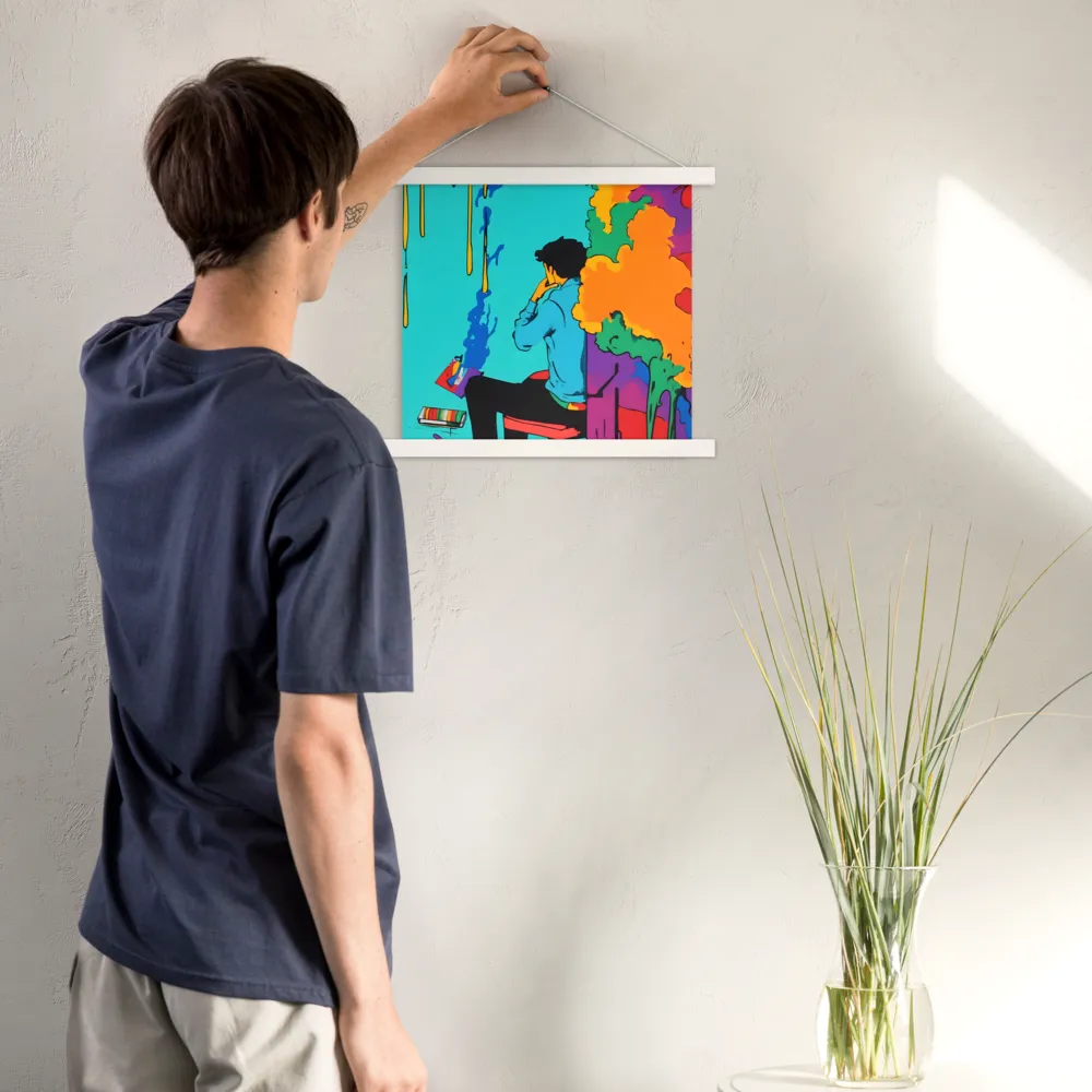 The Artist Within | Poster With White Wood Hanger | 14″×14″