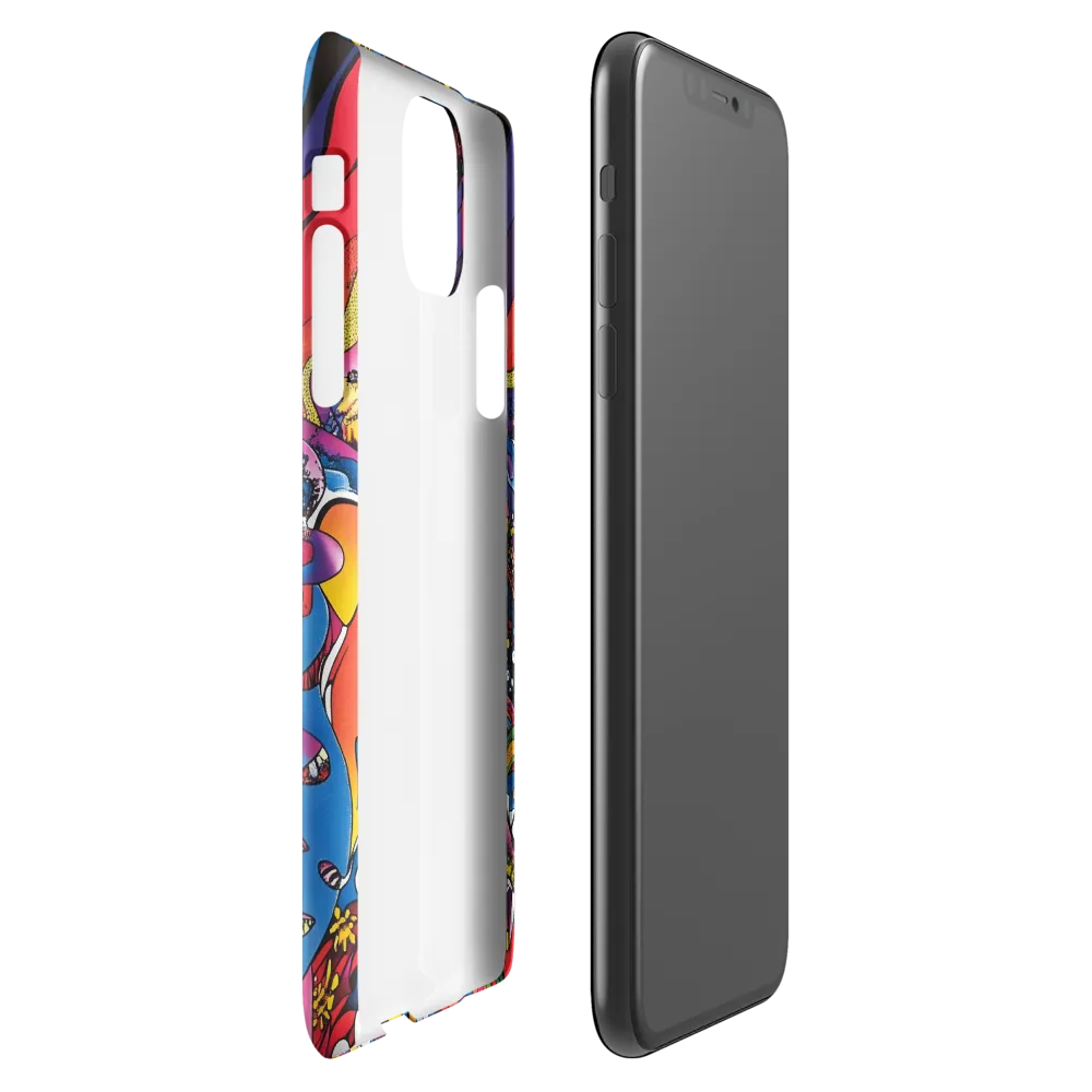 Whimsical Chaos: A Psychedelic Journey | Phone Case |  11 Pro Max | Snap Case | Glossy