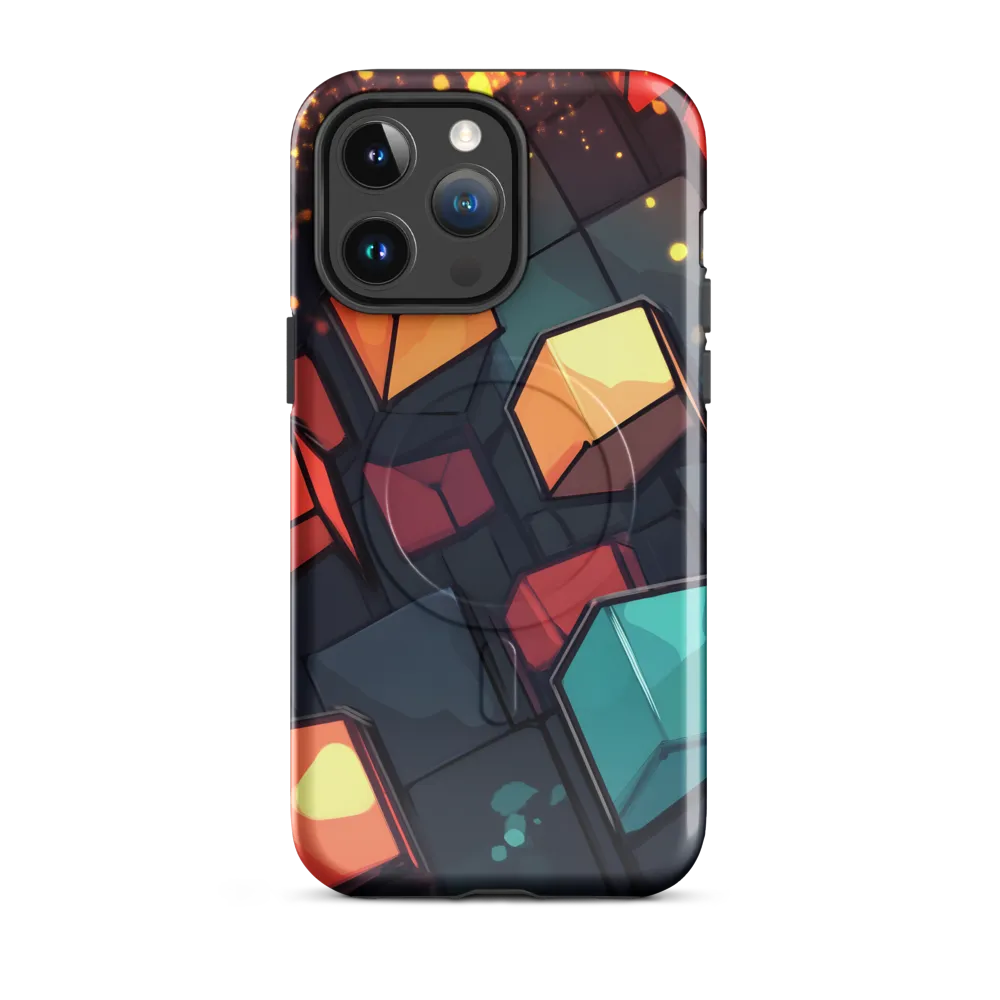 Illuminated Geometry | Phone Case |  14 Pro Max | MagSafe® Tough Case | Glossy
