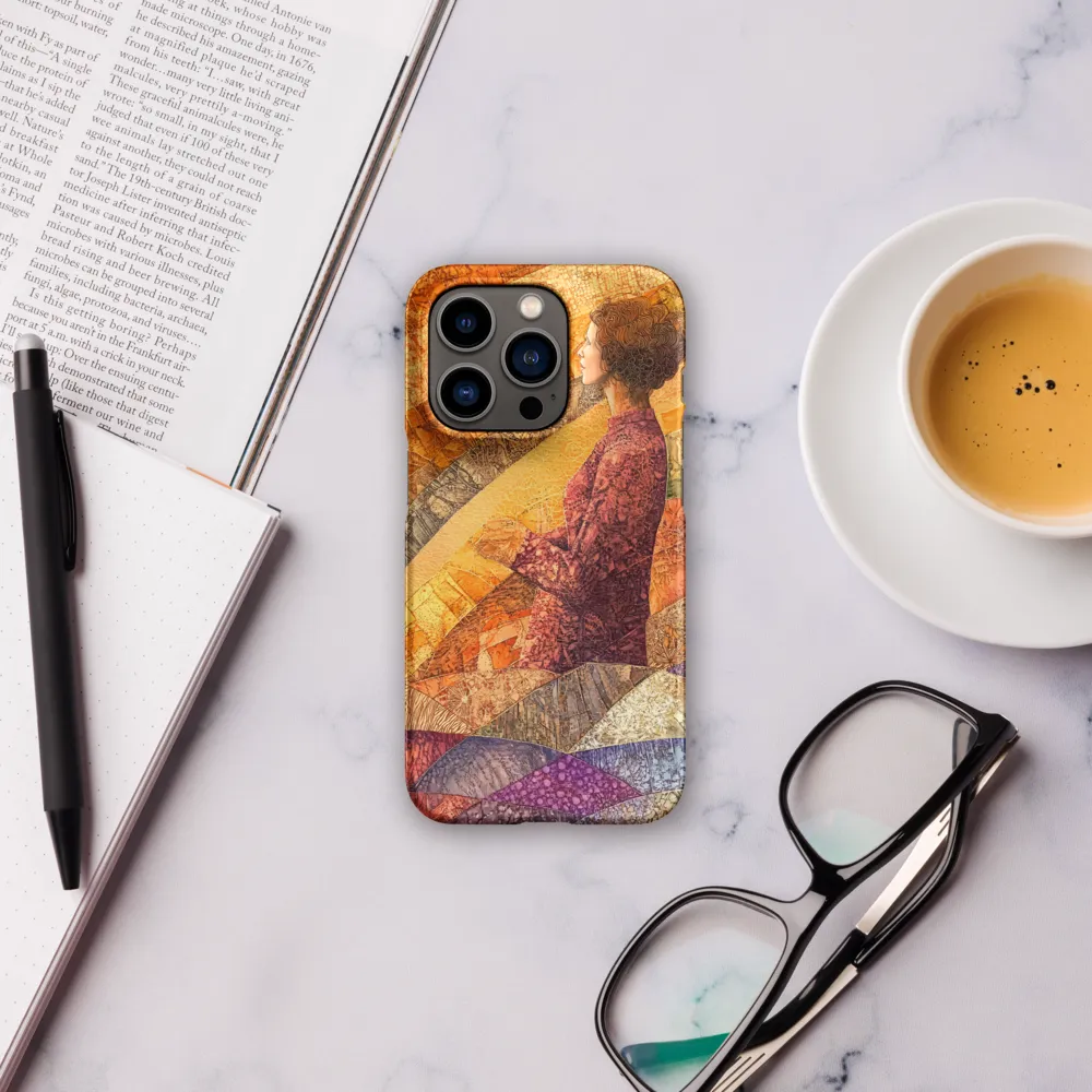 Whispers of Contemplation | Phone Case |  14 Pro | Snap Case | Matte