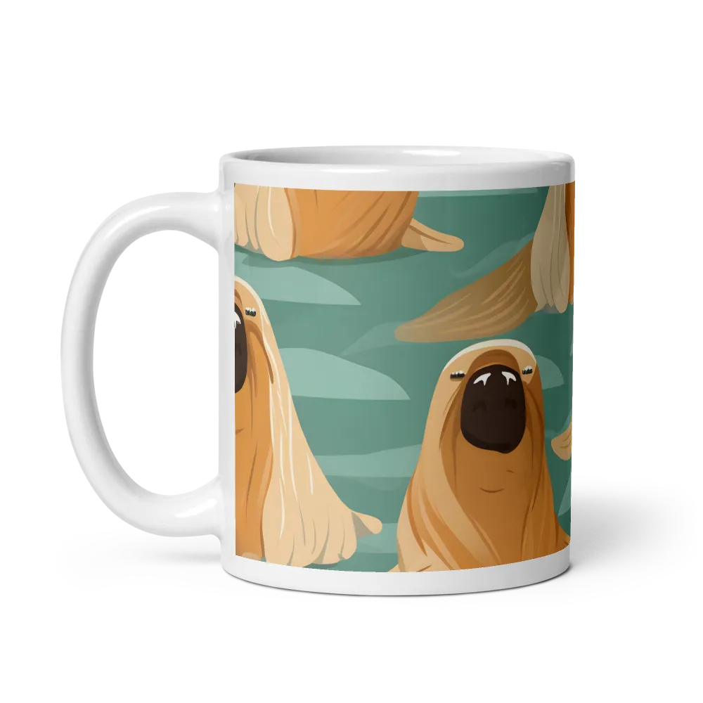 Whimsical Walrus Wonderland | Mug with White inside | 11 oz