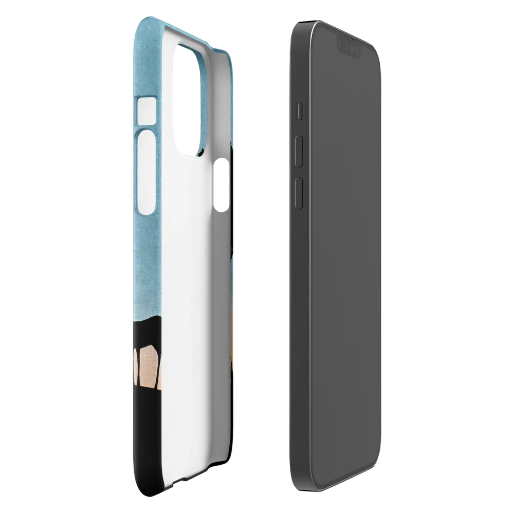 Curiosity in the Silhouette | Phone Case |  13 Pro Max | Snap Case | Glossy