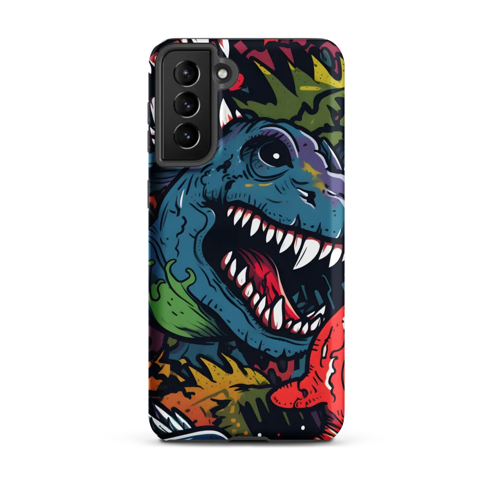Dino Mania: A Colorful Frenzy