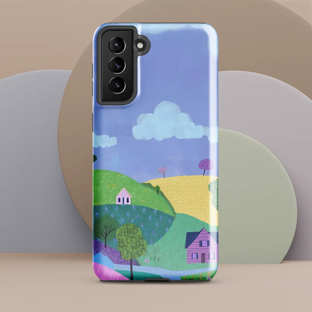 Whimsical Hills and Quaint Homes
