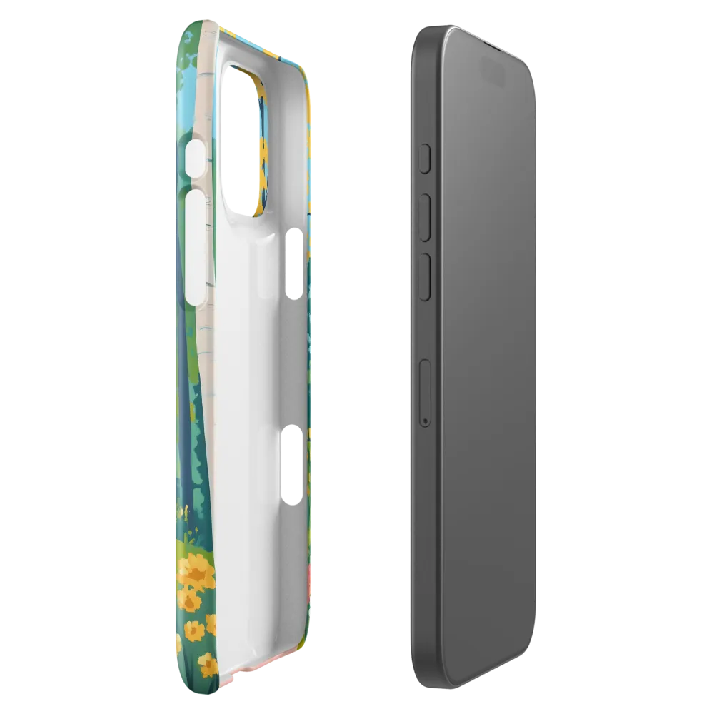 The Winding Path of Nature | Phone Case |  16 Pro Max | Snap Case | Glossy