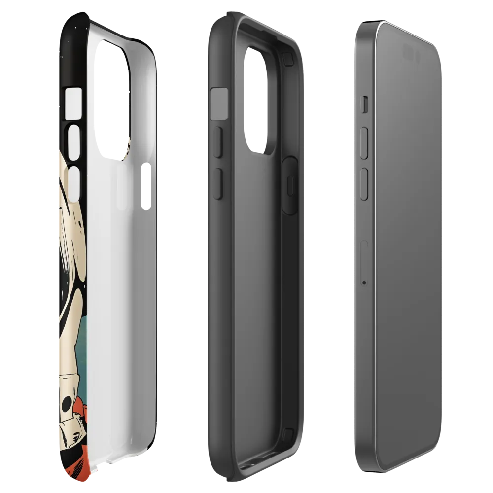 Gaze of the Astronaut | Phone Case |  14 Pro Max | Tough Case | Glossy