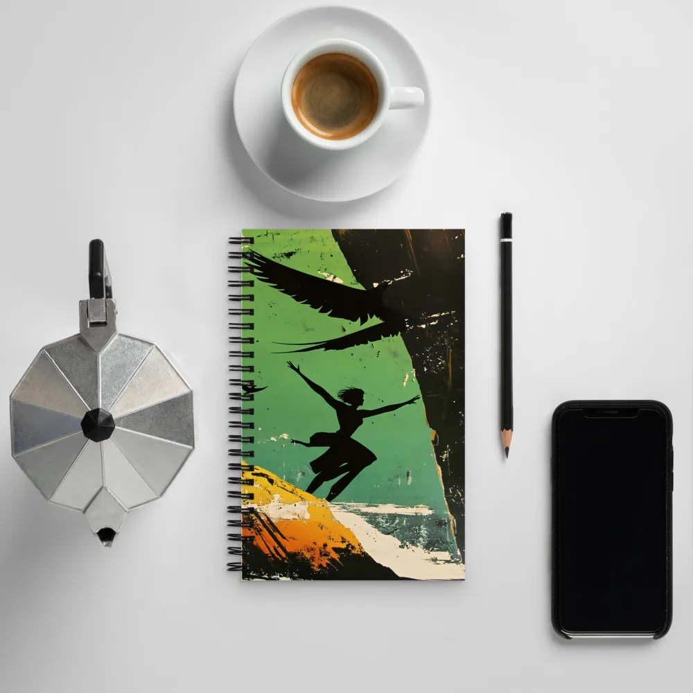 Soaring Into Freedom | Spiral Notebook