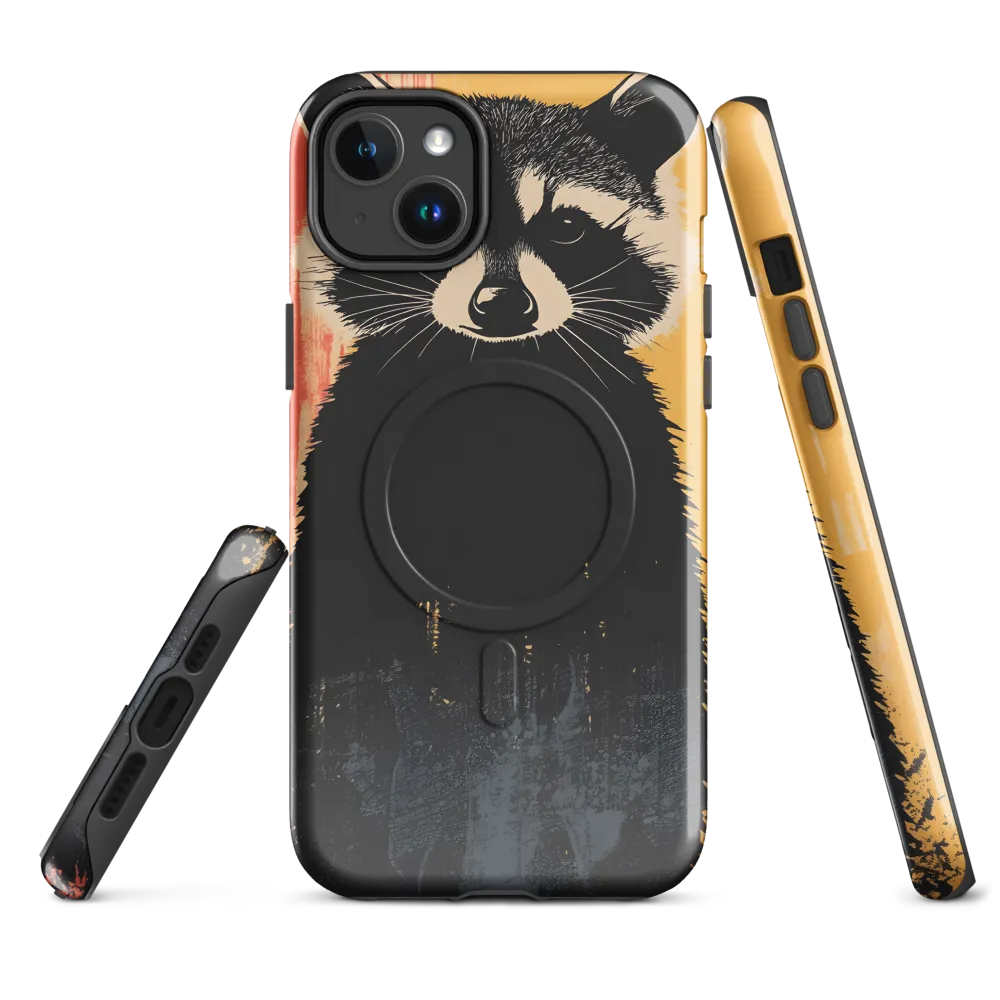 Whimsical Raccoon Portrait