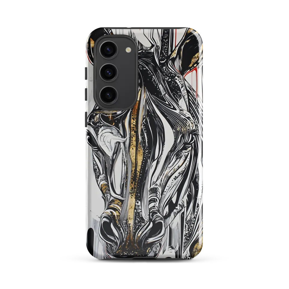 Ethereal Majesty: The Abstract Zebra